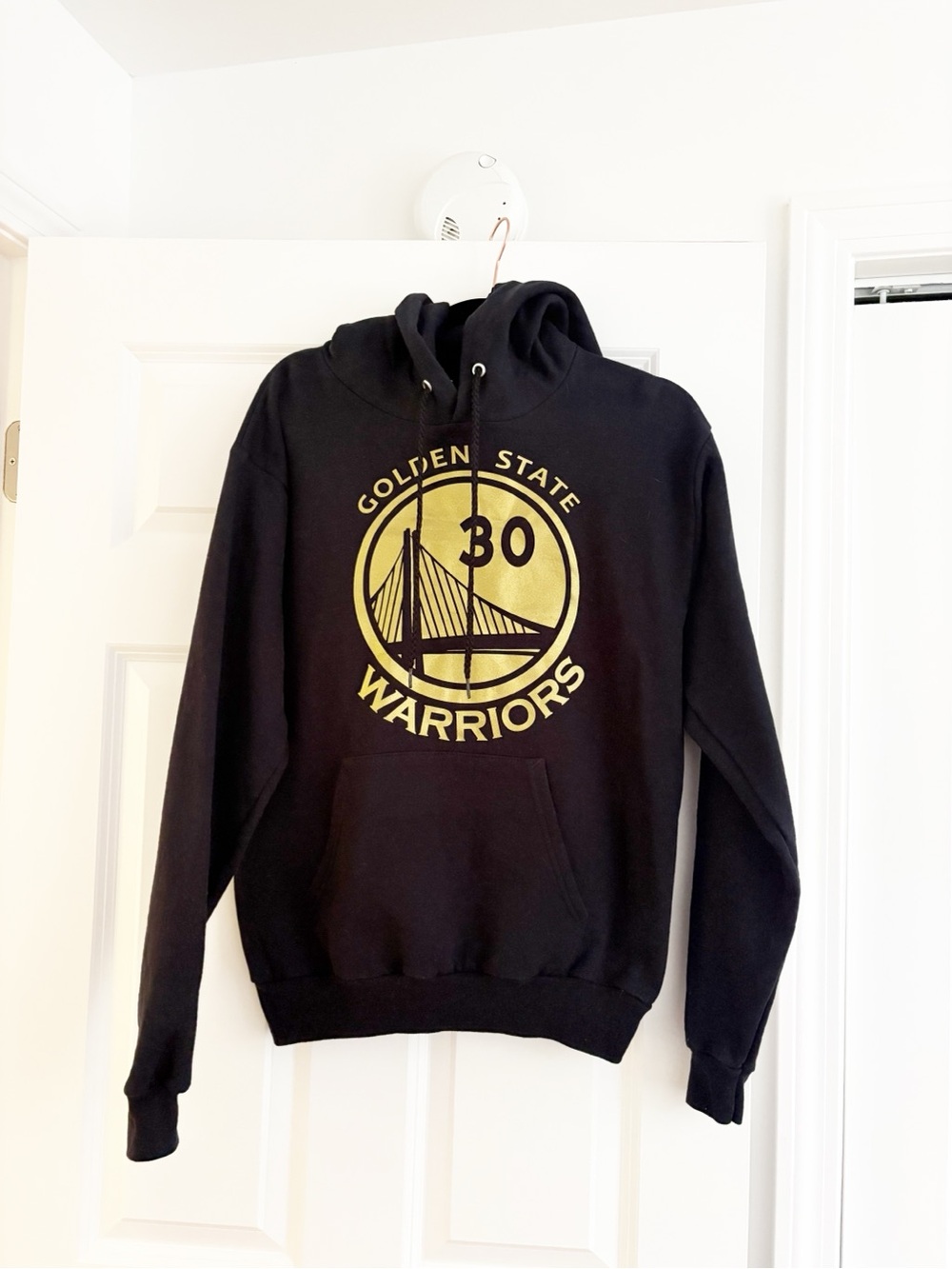 Black and Gold Golden State Warriors Curry Sweatshirt
